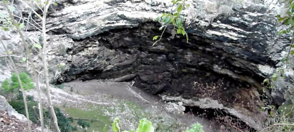 El volcan de los murciélagos en Calakmul