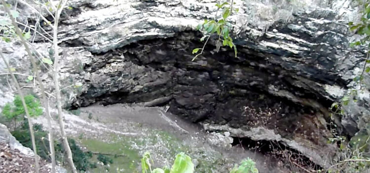 El volcan de los murciélagos en Calakmul