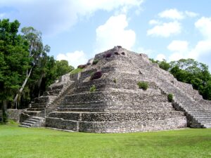 Mayan archaeological site of Chacchoben
