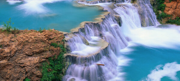 Cascada agua azul