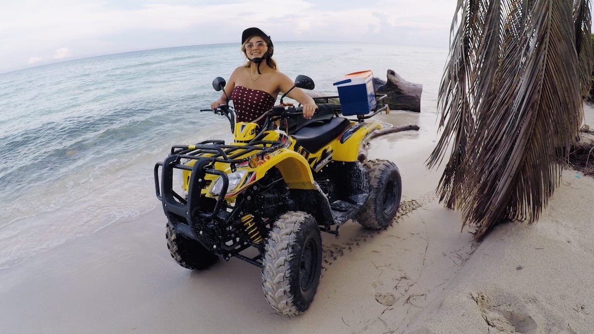 ATV rental in Costa Maya, extreme adventure in Mahahual beach