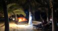 Camping in Costa Maya Mahahual, night of stars