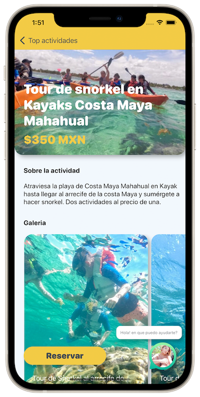 Costa Maya Mahahual App para iPhone y iPad
