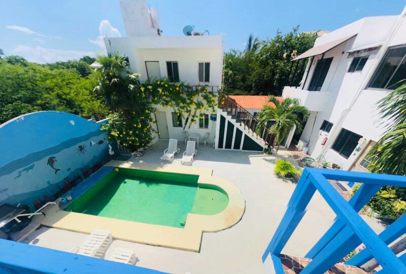 Hotel with pool Costa Maya Mahahual